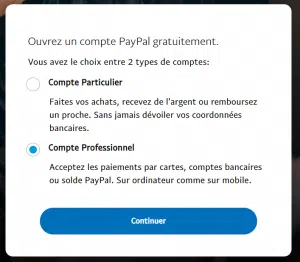 compte PayPal