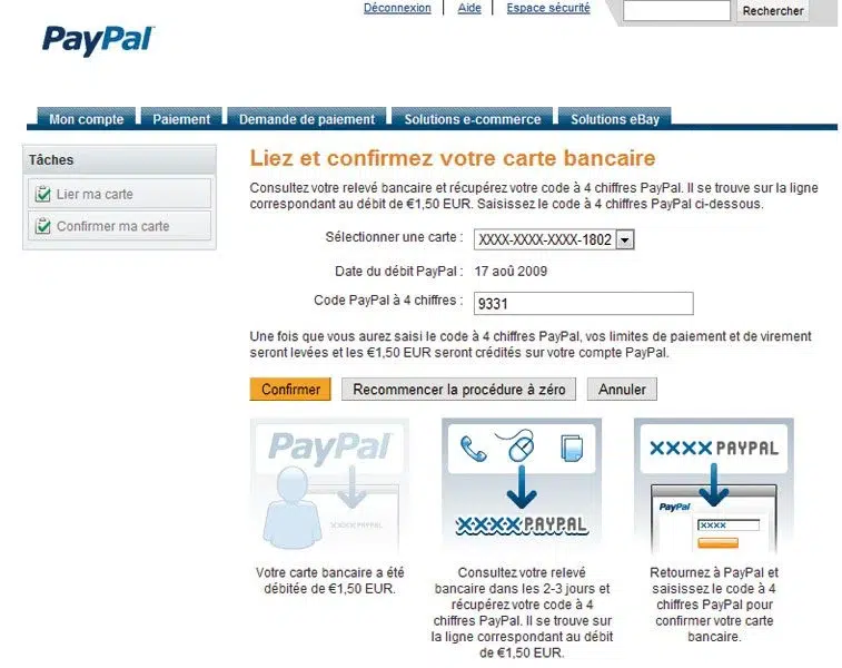  créer un compte PayPal