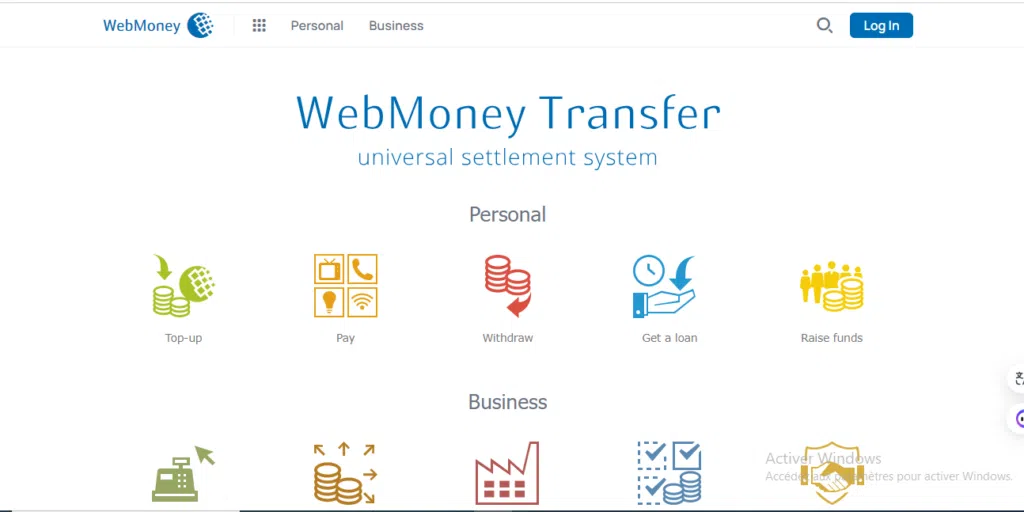  compte WebMoney