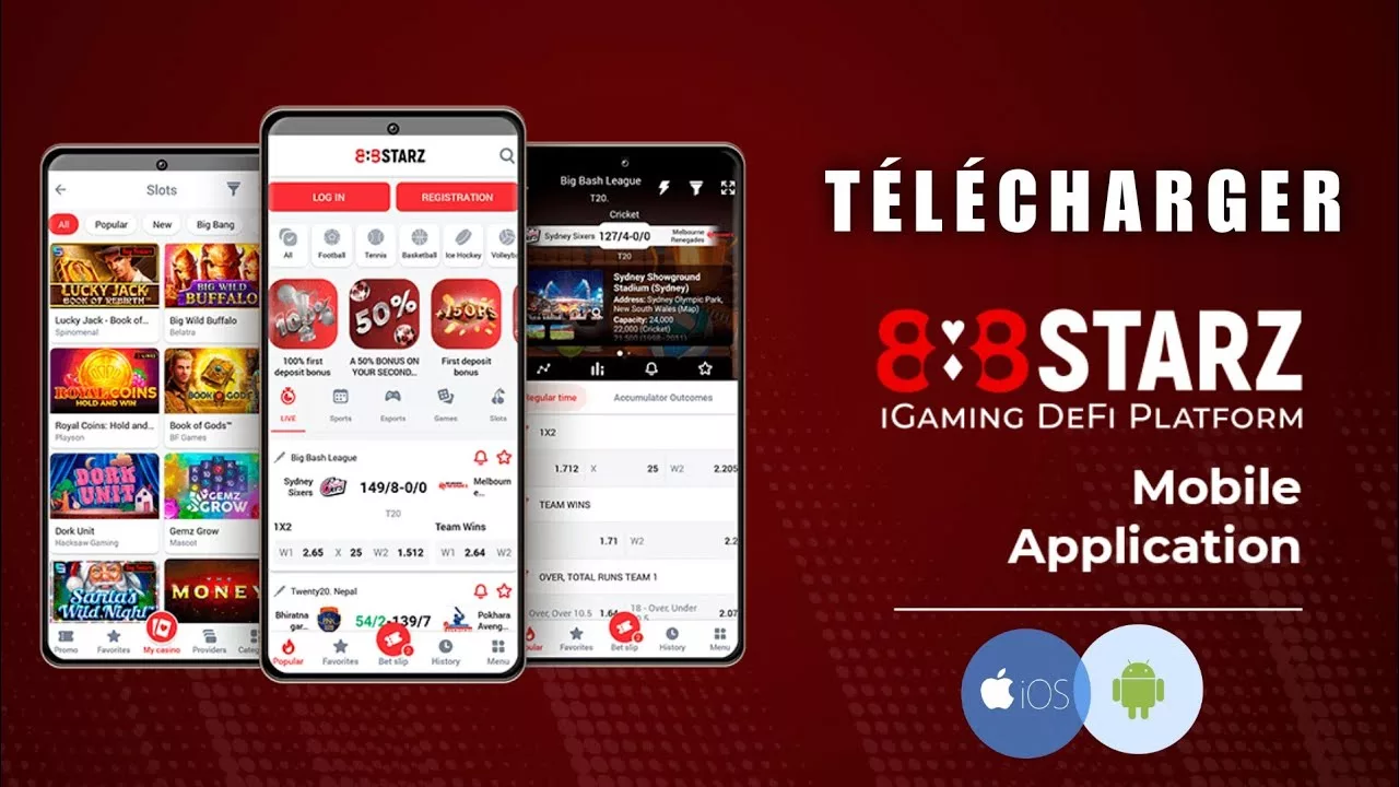 Comment télécharger l’application 888Starz Casino ?