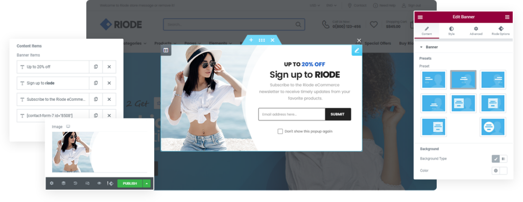 Popup Builder plugin